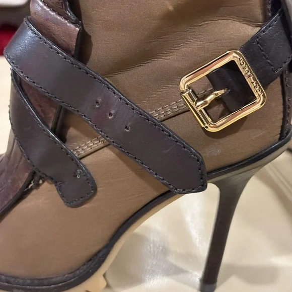 Tory Burch high heel buckled ankle boots - Picture 14 of 16
